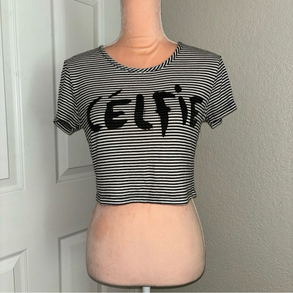 Striped Crop Top